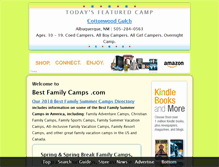 Tablet Screenshot of bestfamilycamps.com